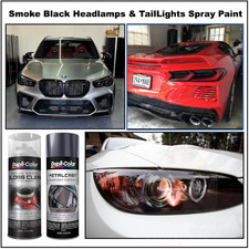 Smoke Black TailLights Headlamps Spray Paint Translucent Coating -No Import Fees picture