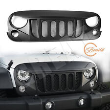 Front Transformer Grille For 2007-2018 Jeep Wrangler JK JKU Accessories Replace picture
