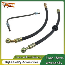 New Brake Hose Kit with Brake Pipe For Honda CB350F/CB360/CB400F picture