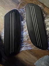 OEM Harley Streamliner Rider Floorboards Footboards Chrome Swept Wing Touring... picture