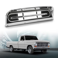 FOR 1967-1972 1970 FORD TRUCK F100 F250 CHROME SILVER DASH BEZEL picture