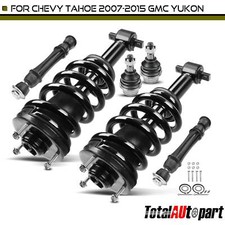 6x Complete Strut & Coil Spring Sway Bar Link Ball Joint Kit for GMC Chevy Front picture