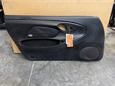 99-04 Porsche 911 996 Left Door Panel Black Leather 99655512109 *Damage* picture