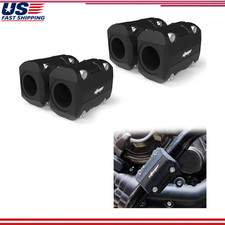 4PCS 22mm/25mm/28mm Engine Guard Bumper Crash Bar Protectors Slider picture