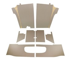 Interior Side Panels for 1934-36 International Series C Truck Pearl Beige picture