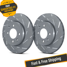 EBC USR1190 USR BlackDash Series Sport Slotted 1-Piece Rear Brake Rotors picture