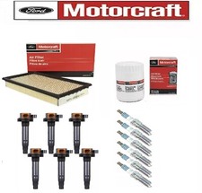 FORD OEM Motorcraft Tune Up Kit & OE Coils For 2011-2017 Ford F-150 3.5L picture