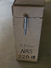 [Qty 980] NAS220-18 Aerospace Screw  Lot Of 980 Vintage Aircraft Screw picture