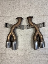 Tubi Style Straight Pipe Exhaust Kit Ferrari 550 | 575 Maranello 1998-2006 picture