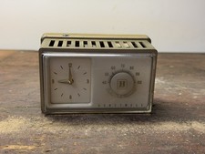 Vintage Honeywell Electric Clock Thermostat 1950s 1960s MCM Mid-Century Modern picture