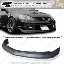 For 02 03 04 ACURA RSX DC5 JDM Mugen Style Front Bumper Lip (Urethane) Black PU picture