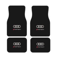 AUDI 4PCS Universal Car Floor Mats Auto Carpets Interior Trim Accessories picture