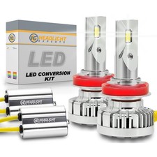 2009 Victory Kingpin 8-Ball H11 Low Beam LED Headlight Bulbs 20,000LM Direct Fit picture