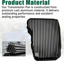For 2007-2025 Ram 6.7 Cummins Diesel Aluminum 68RFE Transmission Pan Deep NEW picture