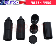 1.375x24 Aluminum Sealed End Cap For 1/2-28 Cone shaped part & 5/8-24 Hose Inlet picture