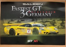 Saleen S7 Poster: Fastest GT at Hockenheim Germany - Awesome Decades Old Iconic picture