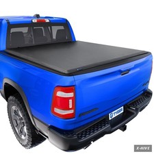Tyger Auto 2019-2026 1500 T1 Soft Roll-up Truck Bed Tonneau Cover Compatible Ram picture