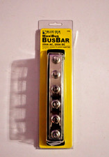 6 STUDS BLUE SEA SYSTEMS MAXI BUSBAR 250A AC , 250A DC CORROSION RESISTANT  picture