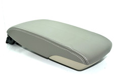 🚚 2007-2011 Toyota Camry Center Console Leather Armrest Lid Assembly GRAY picture