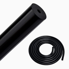 7/64 Silicone Vacuum Tubing Hose Line 50FT 130PSI Max Pressure Black 2.8mm ID picture