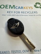 OEM 2005-07 MINI COOPER 3 BUTTON HEAD KEY LESS ENTRY REMOTE KEY FOB LX8 F2V picture