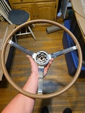 1964-67 Charger Simulated Woodgrain Steering Wheel 2530250 Oem A/B Body Mopar picture
