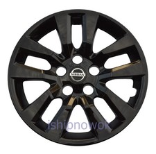 1x replacement BLACK Hubcap Wheelcover FITS 2007 - 2018 Altima Sentra  16