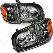 Fits 2005-2006 Toyota Tundra/05-07 Sequoia Headlights Assembly Pair Clear Lens picture