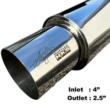 HKS OEM HI-POWER EXHAUST MUFFLER Single Universal Inlet 2.5 Outlet 4.0 Inches picture