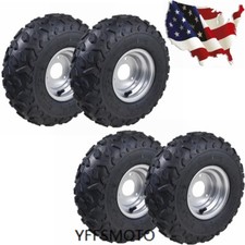 4 Pack 145/70-6 6 inch Tire Tyre & Rim For 49cc kids Buggy Quad ATV Go-Kart Cart picture