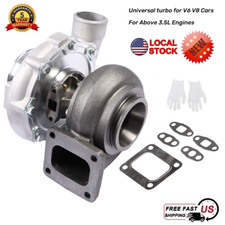 Turbo T76 Universal Turbocharger T4 .96 A/R for V6 V8 Cars Above 3.5L Engines US picture