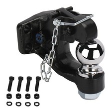 ONLTCO Pintle Hook 10 TON Combination Hitch Ball 2-5/16” Hook 12000 lbs picture