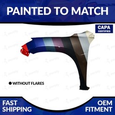 NEW CAPA Painted Driver Side Fender For 2006-2012 Toyota RAV4 w/o Flare Holes picture