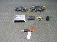 01-02 BMW E36/7 Z3 3.0i M54 M/T ECU DOOR HANDLE IGNITION GLOVE LOCK KEY SET OEM picture