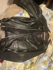First Manufacturing Men's Leather Motorcycle Jacket Fillmore medium picture