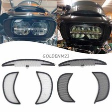 3pcs Fairing Mesh Vent Screen Grills Fit For Harley Road Glide FLTRX 2015-2023 picture