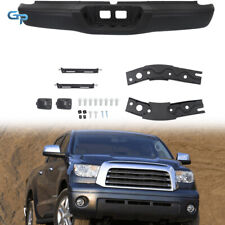 Fit For 2000-2006 Toyota Tundra Complete Assembly Steel Rear Step Bumper Black picture