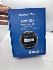 Clarion CMM-10GR Marine Source Unit With LCD Display picture