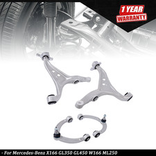 4PC Front Lower Upper Control Arm For Mercedes-Benz X166 GL350 GL450 W166 ML250 picture