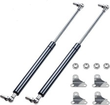 2 PCS 17 Inch 100Lb 445N Gas Struts Springs Shocks With Brackets Lift Support picture