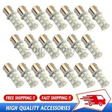 20X Super White 1157 BAY15D 18SMD RV Camper Trailer LED Interior Light Bulbs 12V picture