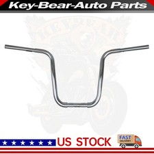 16‘Monkey Bar Ape Hangers Handlebar fit Harley Davidson Fat Boy Heritage silvery picture