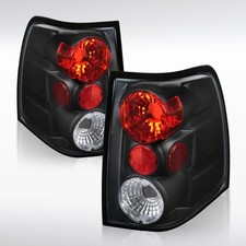 Fit 2003-2006 Ford Expedition Black Tail Lights Brake Lamps Left+Right 03-06 picture