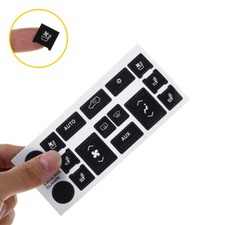 For 2007-2014 Cadillac Escalade EXT ESV Control Climate Worn Button Repair Decal picture
