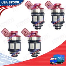 4Pcs OEM Fuel Injectors 16600-72P00 For 1993-1995 Nissan D21 Pickup 2.4L JS40-1 picture