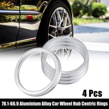4 pcs OD 78.1mm to ID 66.9mm Car Auto Hub Centric Rings Wheel Bore Center Spacer picture