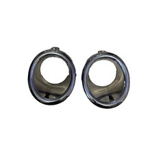 11-14 Infiniti QX56 QX80 Both Chrome Fog Light Lamp Bezels Oem Pair picture