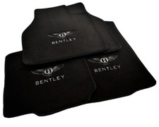 Floor Mats For Bentley Flying Spur 2013-2019 Tailored Black Carpets picture