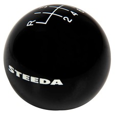 Steeda Shift Knob 6-Speed Black Mustang V6 15-17/ EcoBoost/GT 15-26 picture