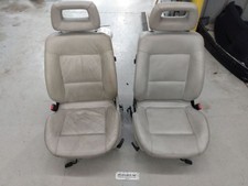 AUDI Cabriolet 8G Leather Front Seat Set With Rails Fits 1994-1998 picture